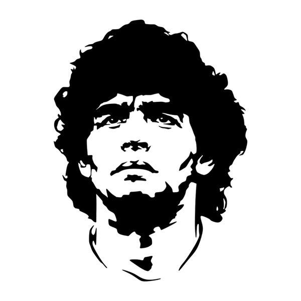 Wall Stickers: Diego Armando Maradona