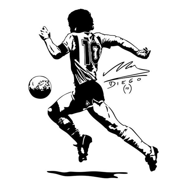 Wall Stickers: Diego Maradona