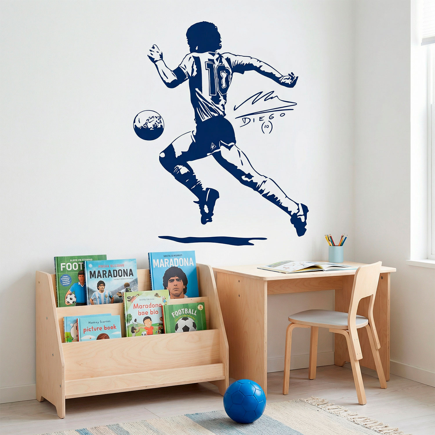 Wall Stickers: Diego Maradona el Pelusa
