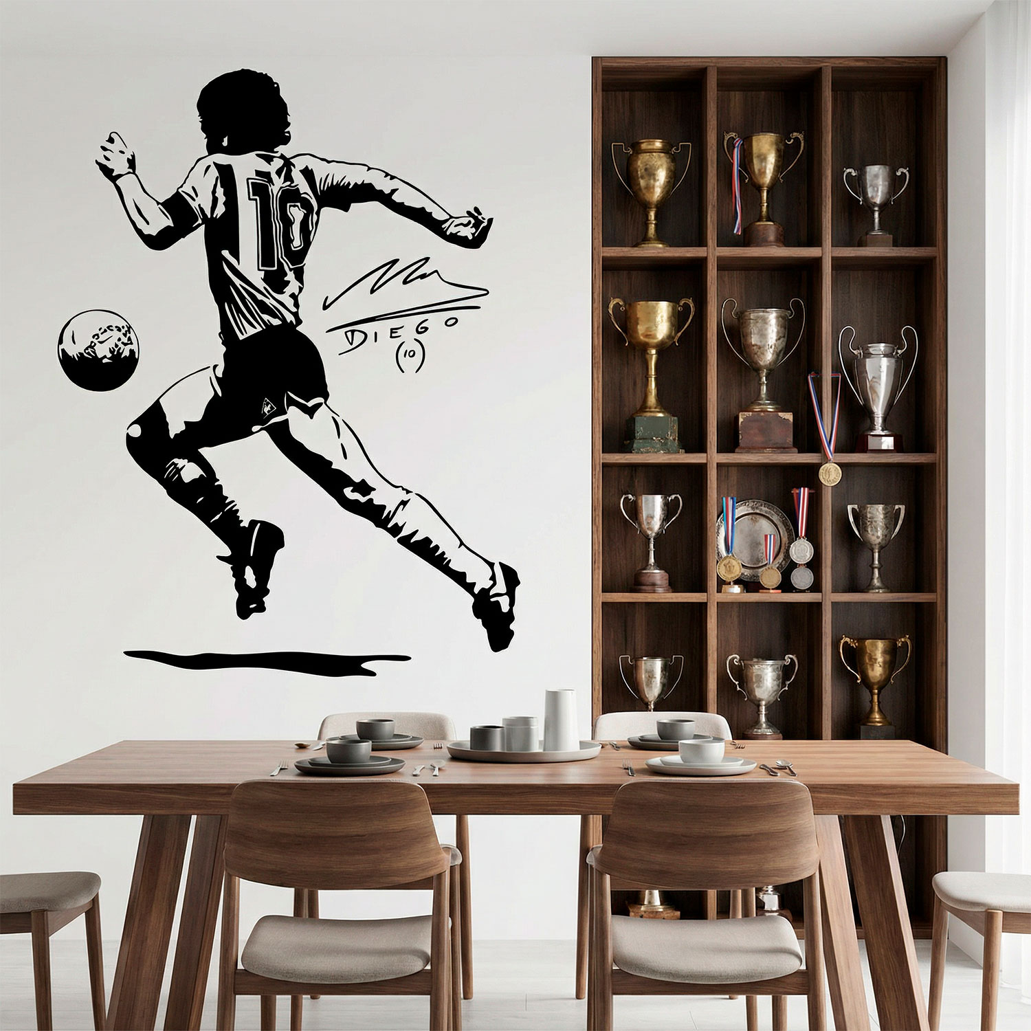 Wall Stickers: Diego Maradona el Pelusa