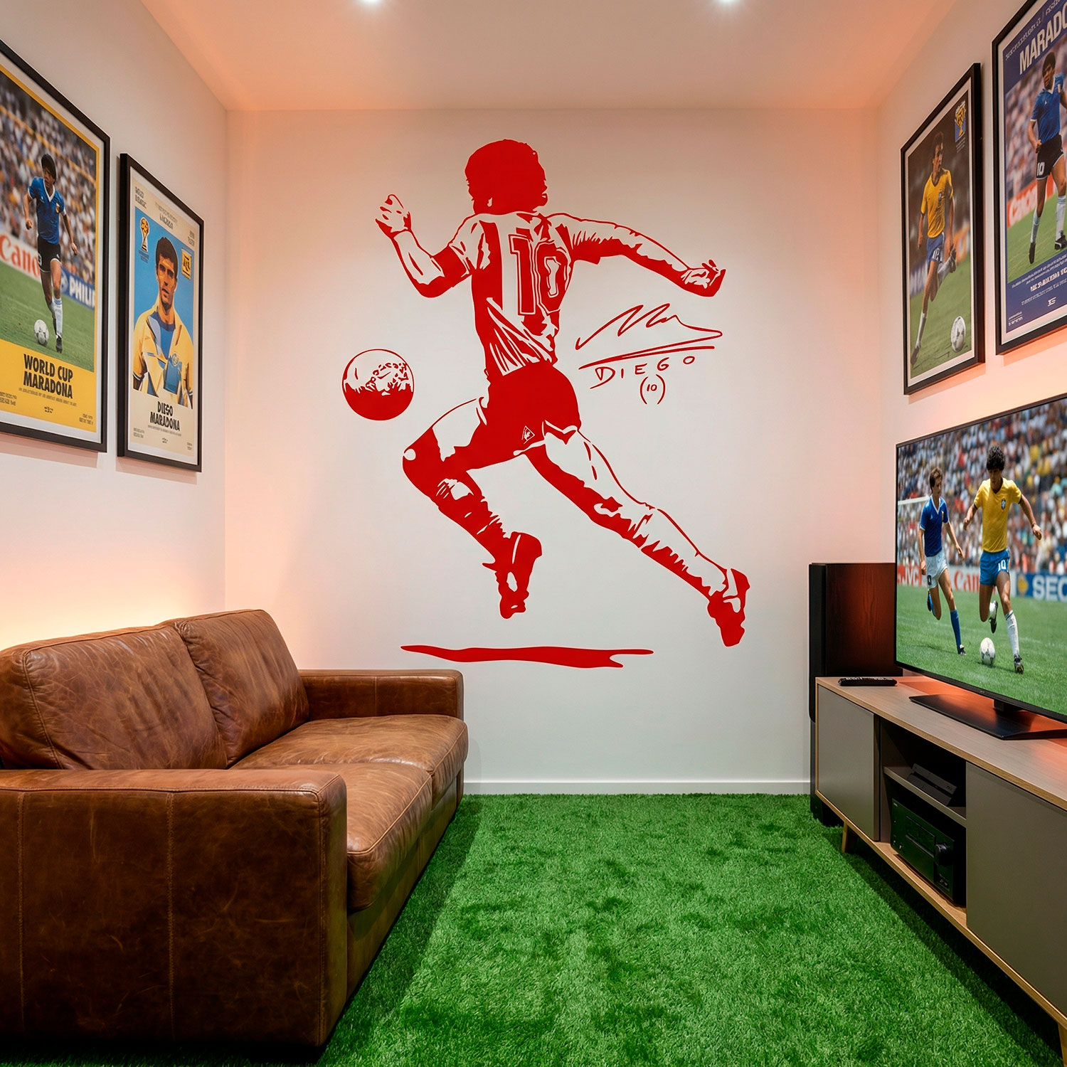 Wall Stickers: Diego Maradona el Pelusa