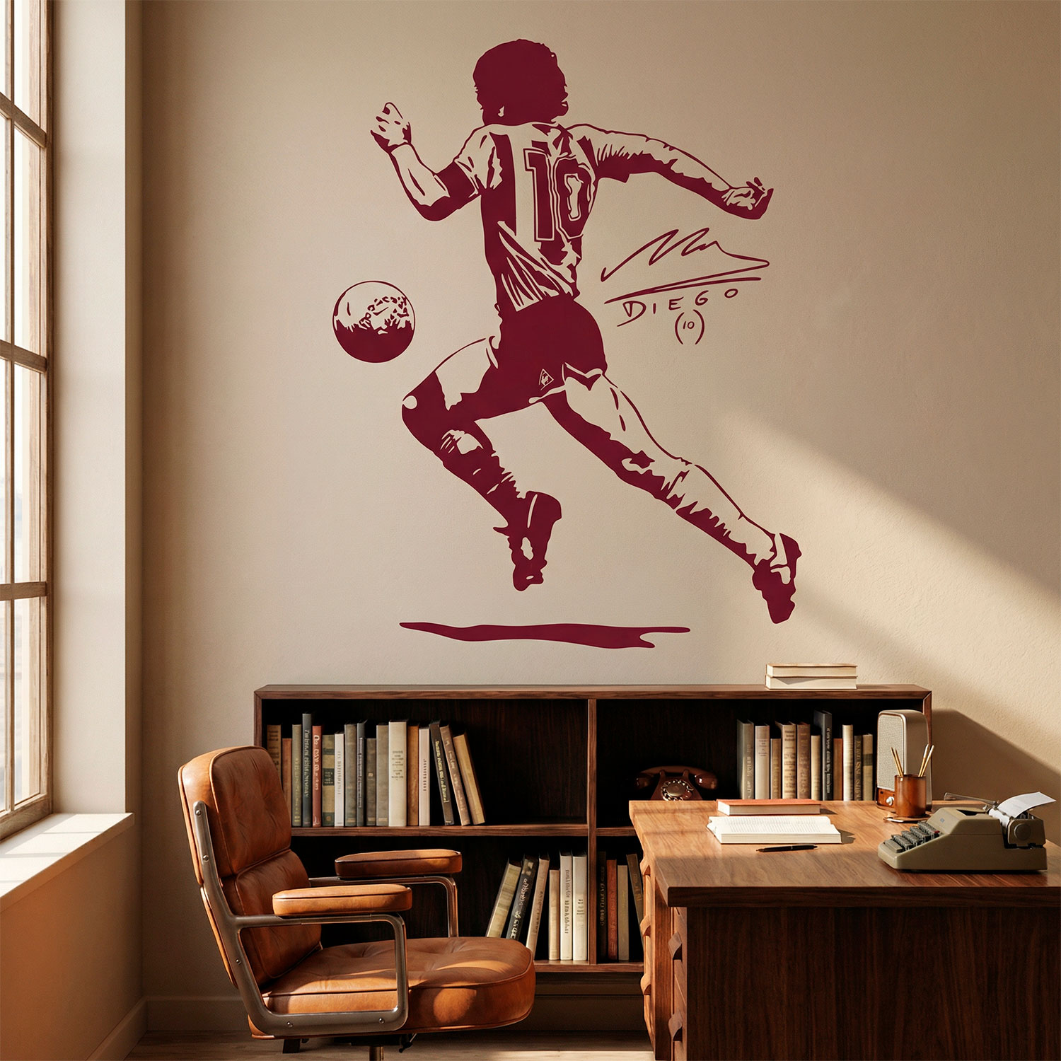 Wall Stickers: Diego Maradona el Pelusa