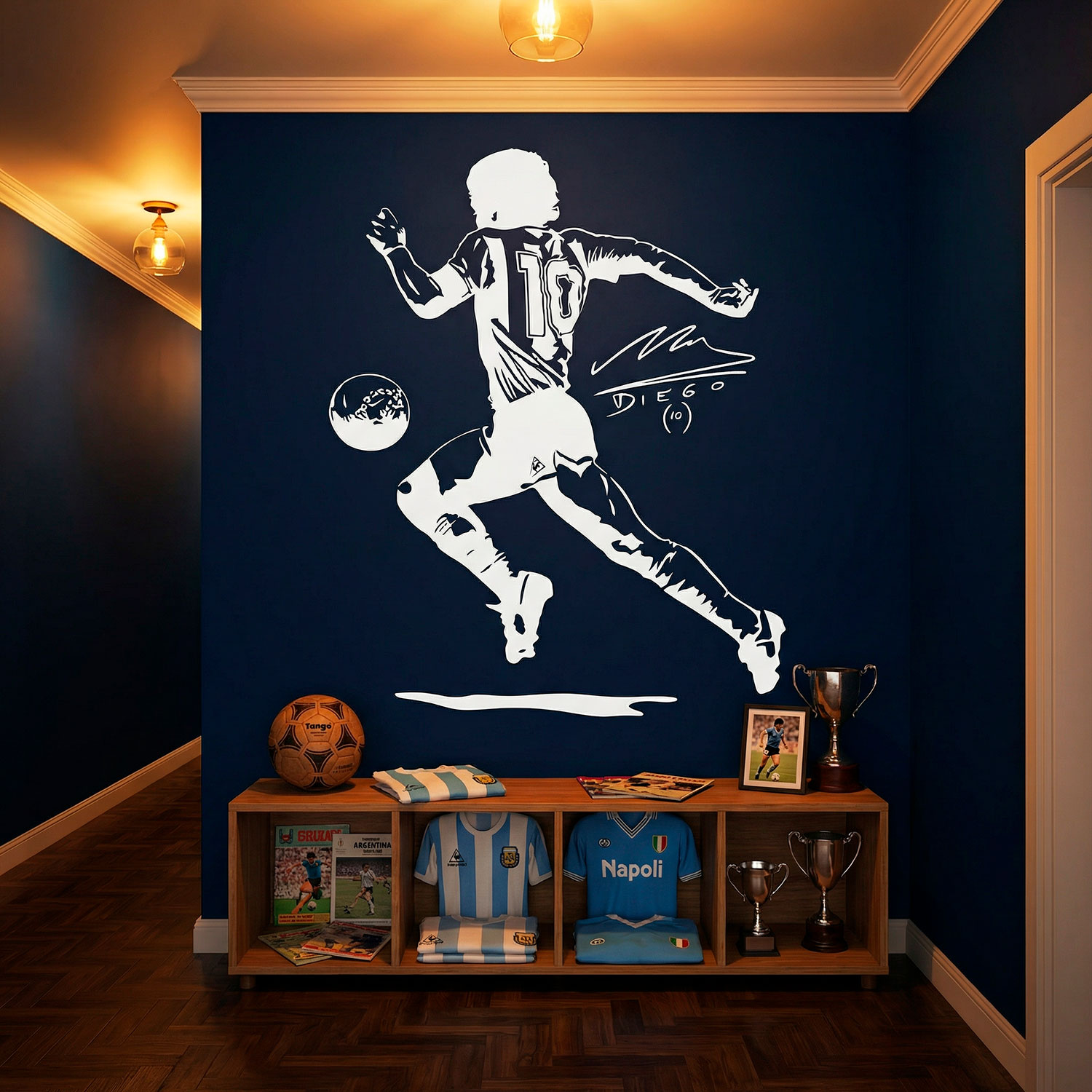Wall Stickers: Diego Maradona el Pelusa