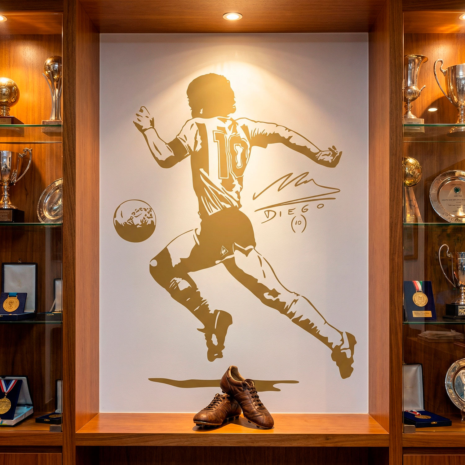 Wall Stickers: Diego Maradona el Pelusa