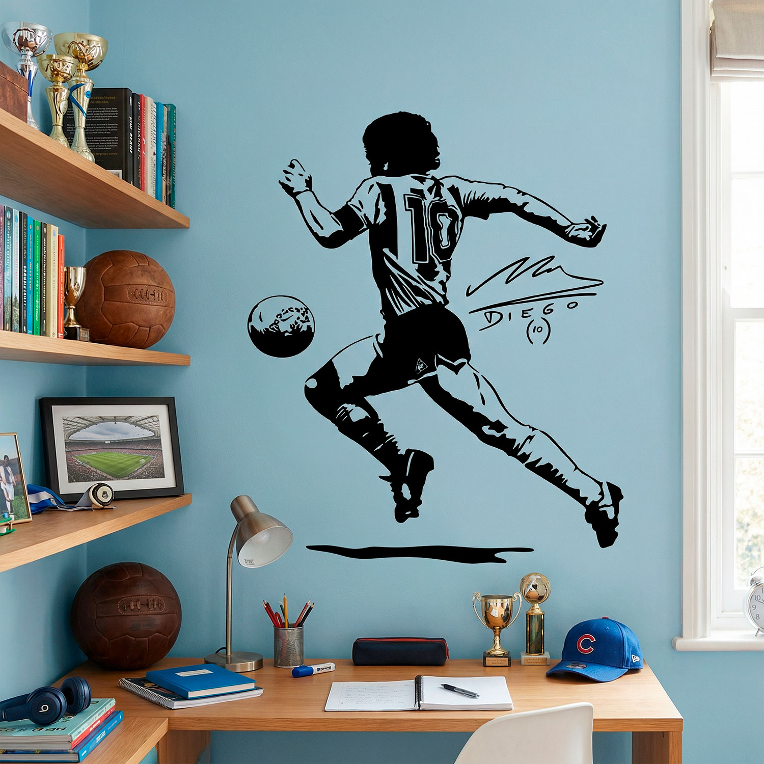 Wall Stickers: Diego Maradona el Pelusa