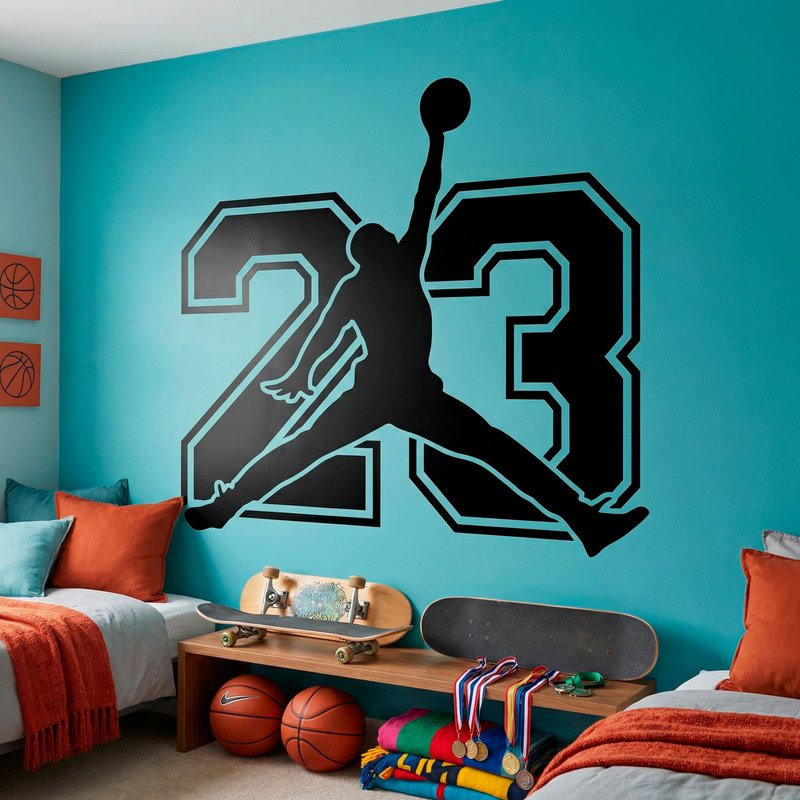 Wall Stickers: Jordan 23 Logo