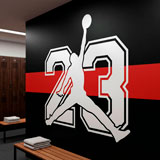 Wall Stickers: Logo Jordan 19