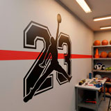 Wall Stickers: Logo Jordan 21