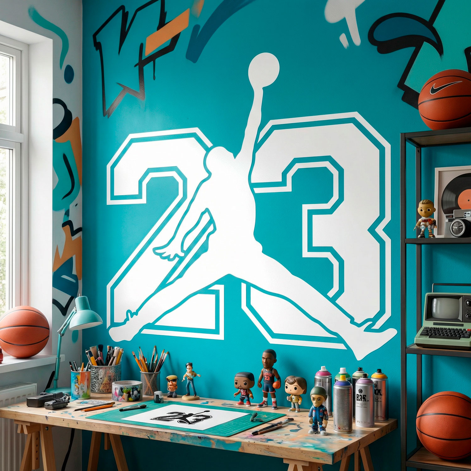 Wall Stickers: Logo Jordan