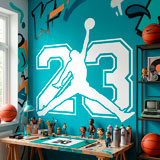 Wall Stickers: Logo Jordan 22