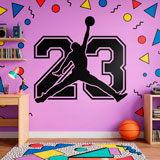 Wall Stickers: Logo Jordan 8