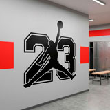 Wall Stickers: Logo Jordan 9