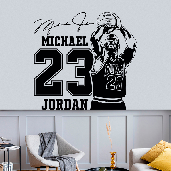 Wall Stickers: Michael Jordan 23