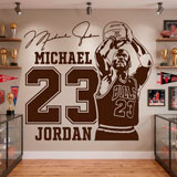 Wall Stickers: Michael Jordan 23 10
