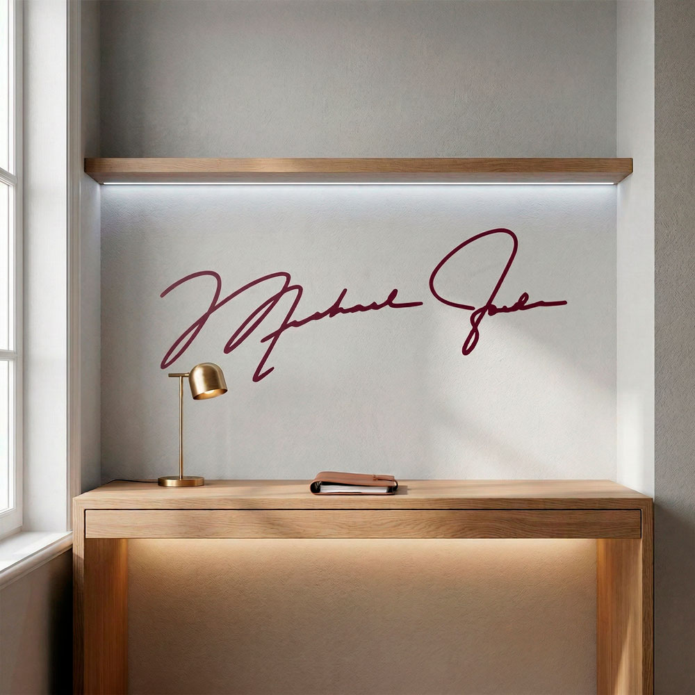 Wall Stickers: Autograph of Michael Jordan