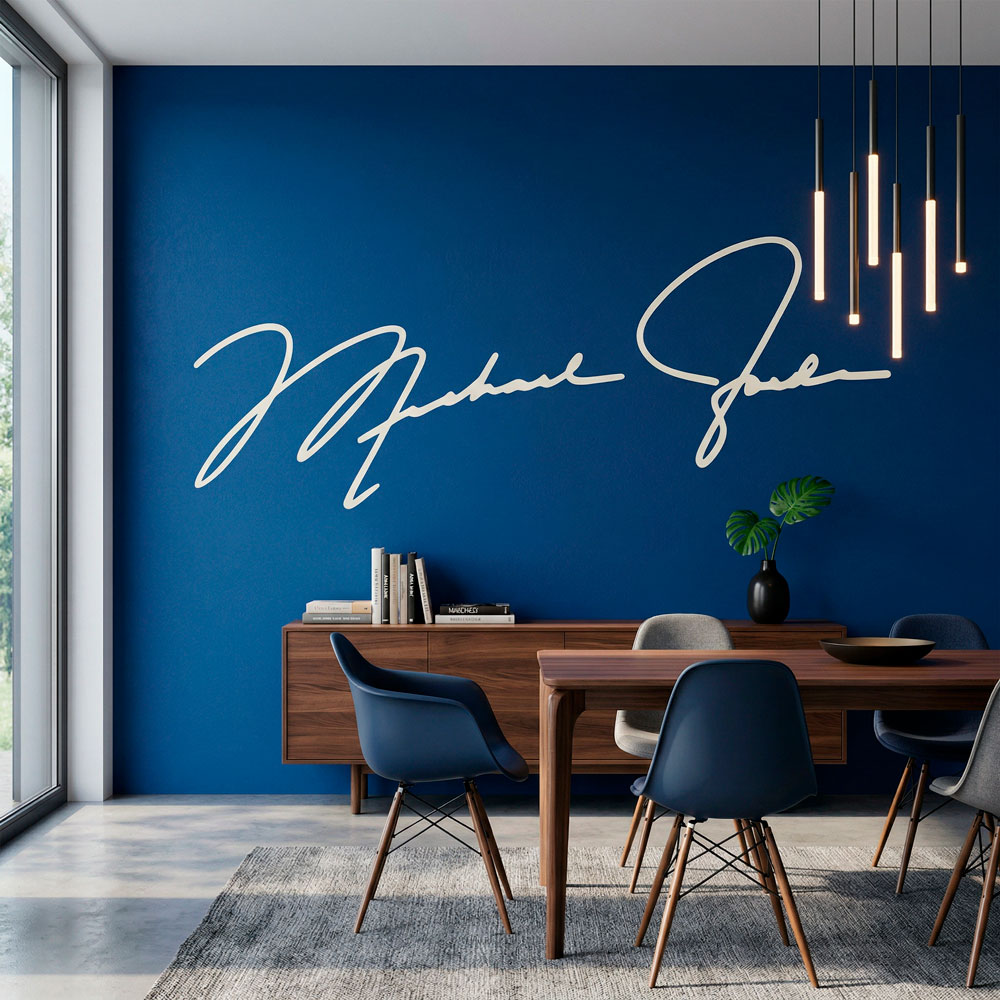 Wall Stickers: Autograph of Michael Jordan