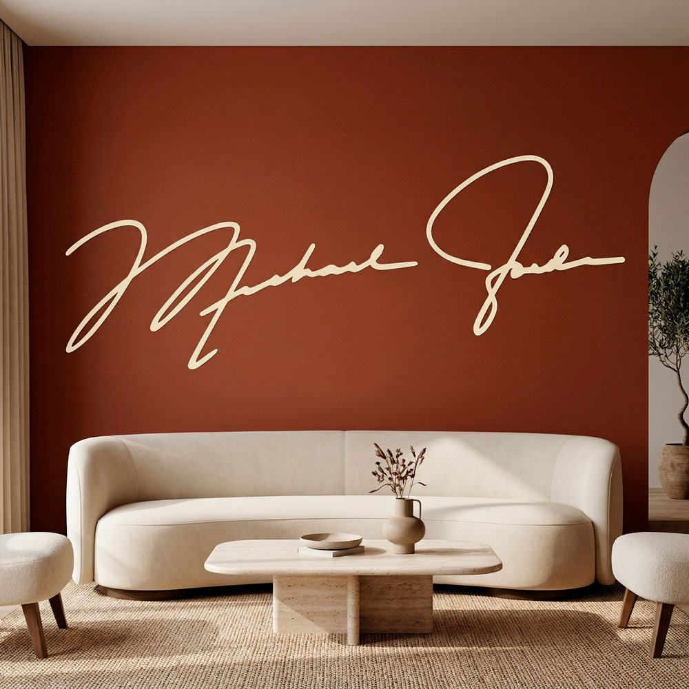 Wall Stickers: Autograph of Michael Jordan