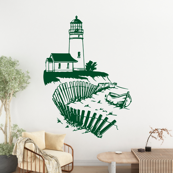 Wall Stickers: Walk by the Lighthouse 0
