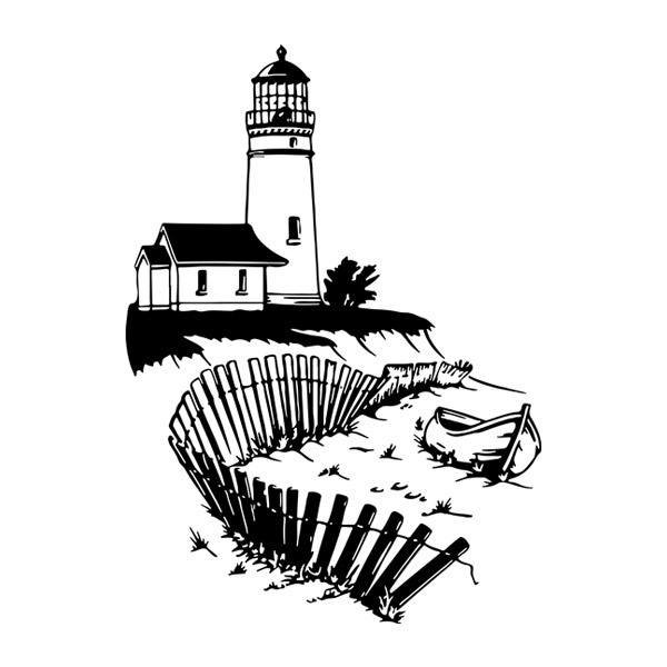 Wall Stickers: Walk by the Lighthouse