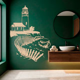 Wall Stickers: Walk by the Lighthouse 12
