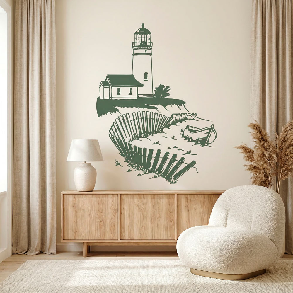 Wall Stickers: Walk by the Lighthouse