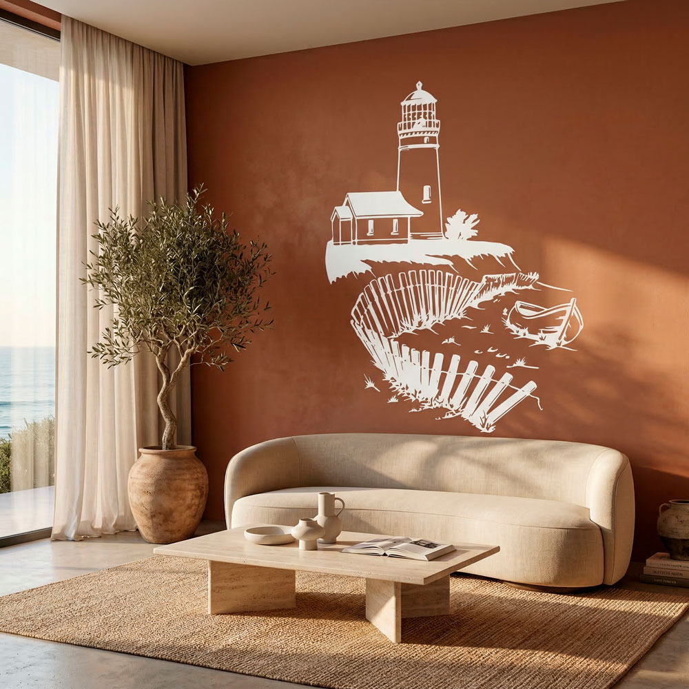 Wall Stickers: Walk by the Lighthouse