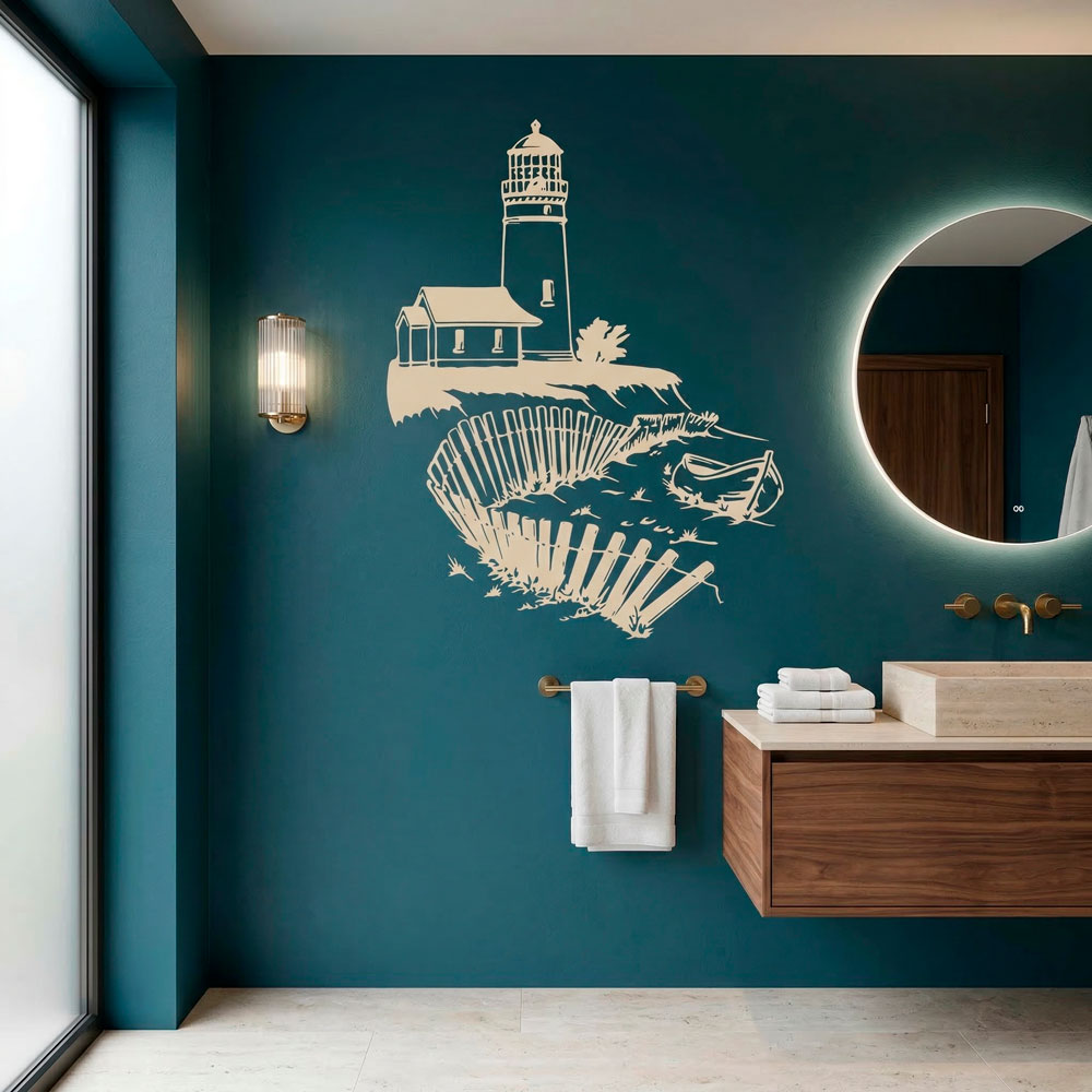 Wall Stickers: Walk by the Lighthouse