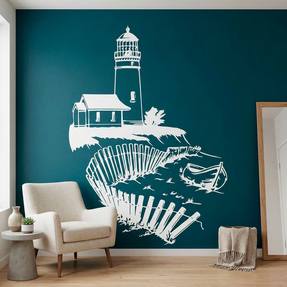 Wall Stickers: Walk by the Lighthouse