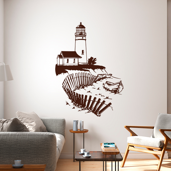 Wall Stickers: Walk by the Lighthouse