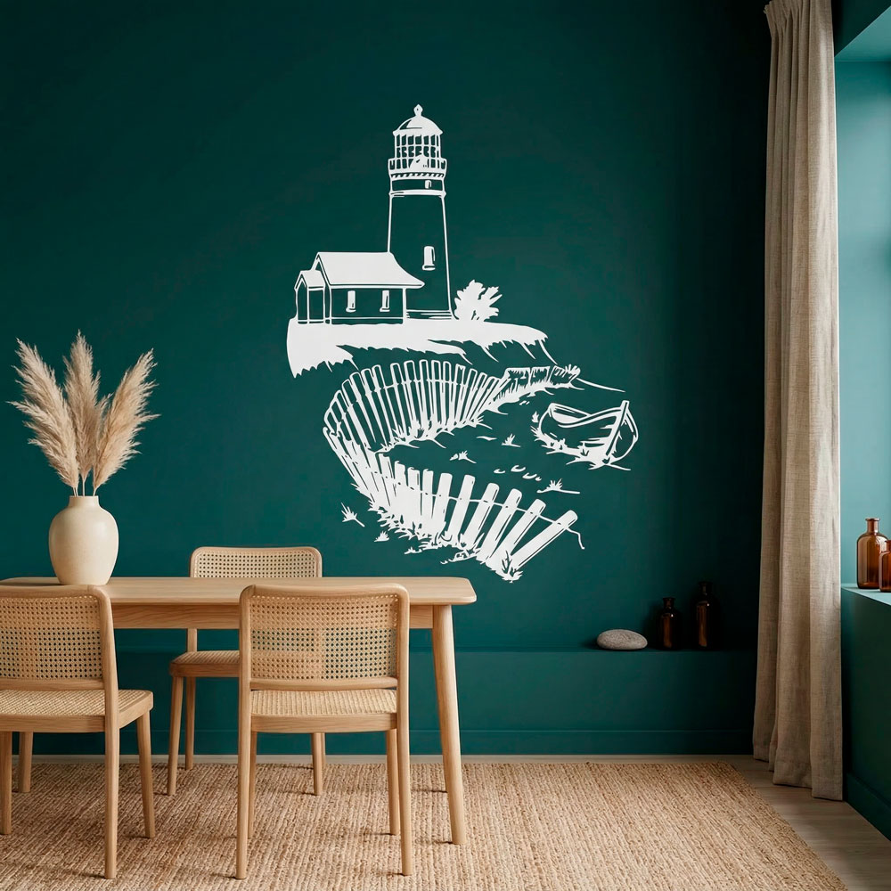 Wall Stickers: Walk by the Lighthouse