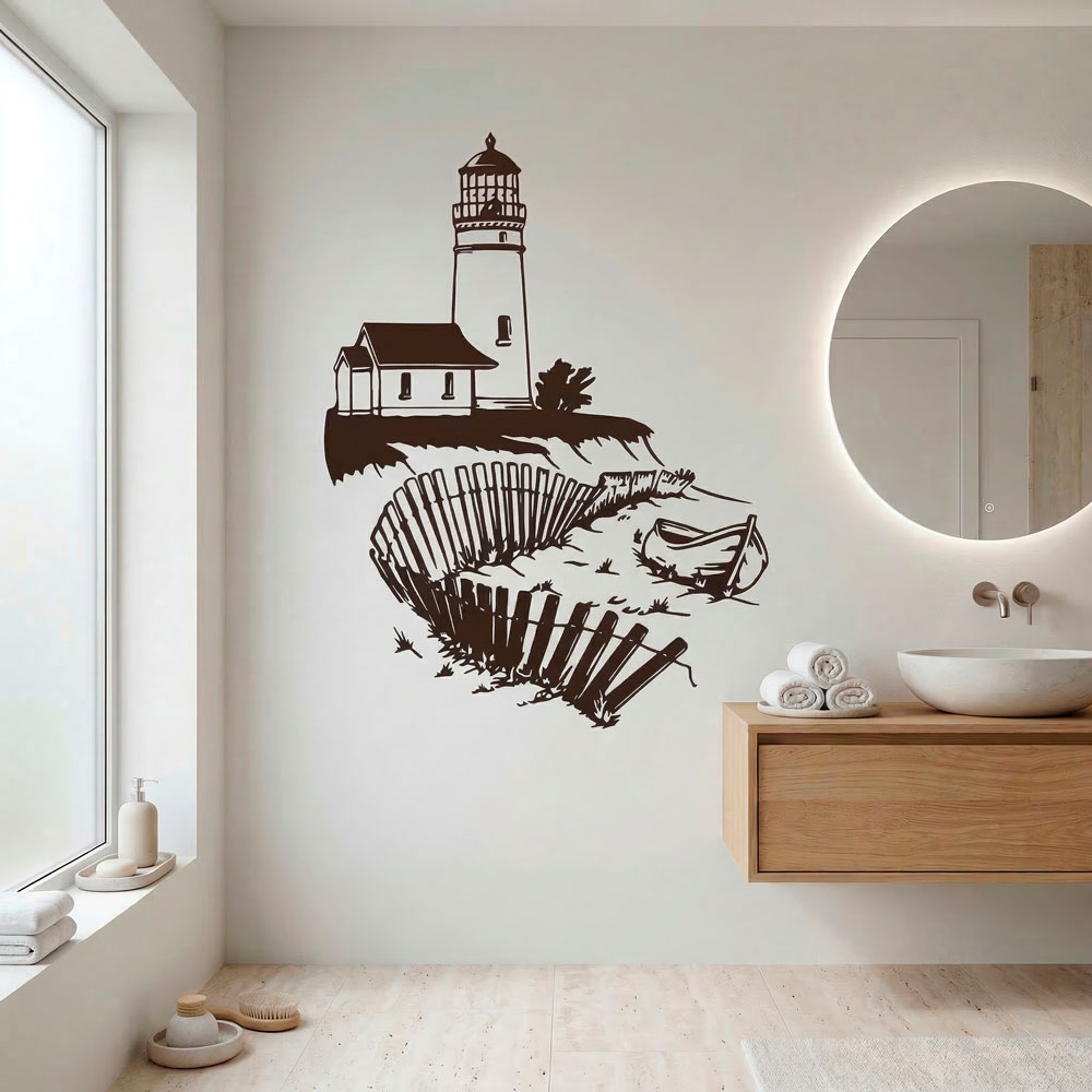 Wall Stickers: Walk by the Lighthouse