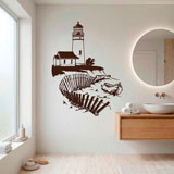 Wall Stickers: Walk by the Lighthouse 8
