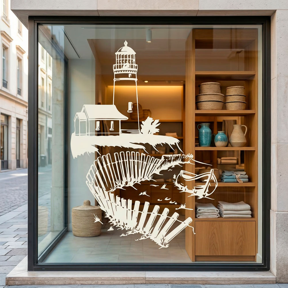 Wall Stickers: Walk by the Lighthouse