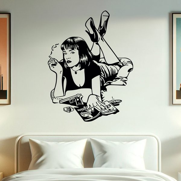 Wall Stickers: Mia Wallace