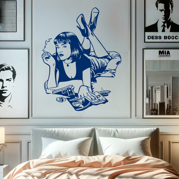 Wall Stickers: Mia Wallace
