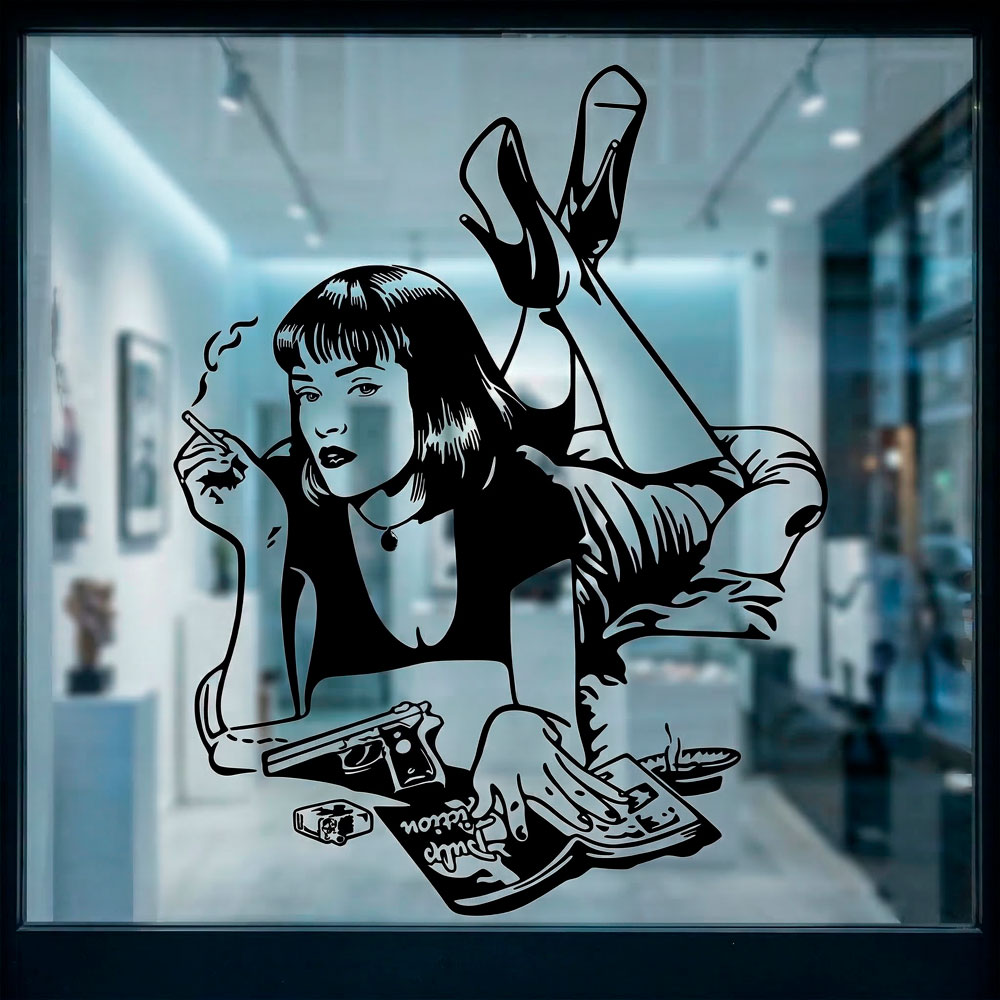 Wall Stickers: Mia Wallace