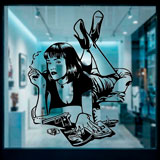 Wall Stickers: Mia Wallace 11