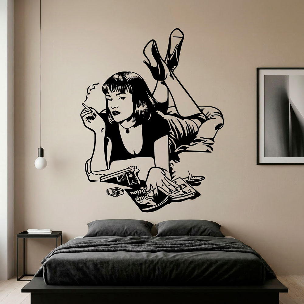 Wall Stickers: Mia Wallace