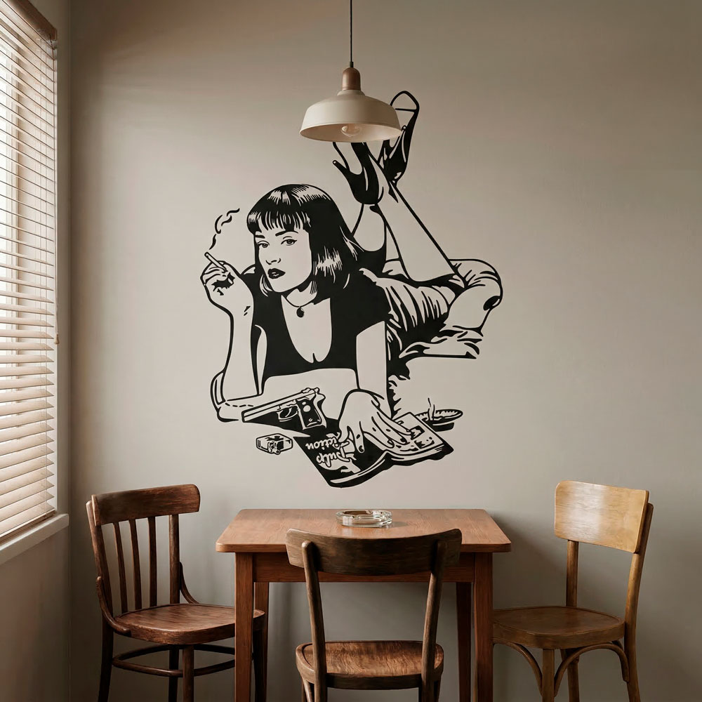 Wall Stickers: Mia Wallace