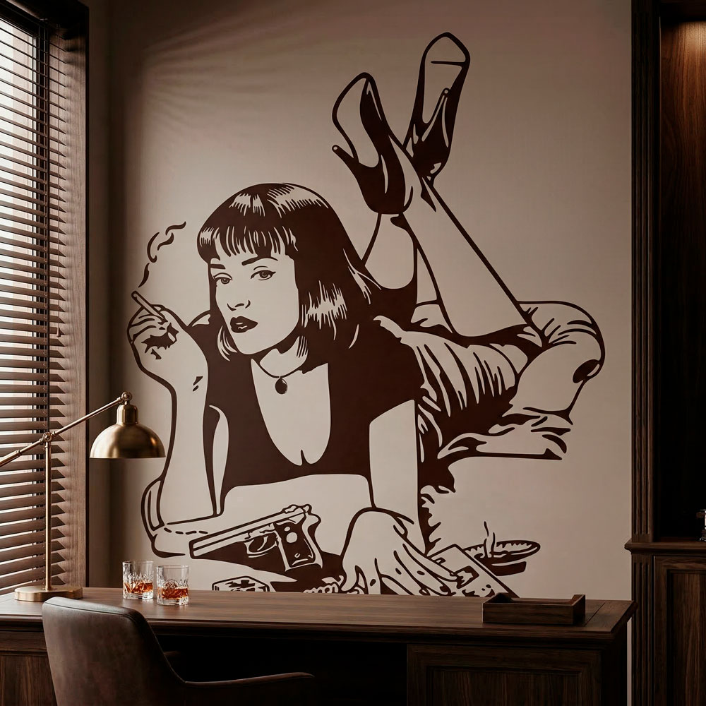Wall Stickers: Mia Wallace