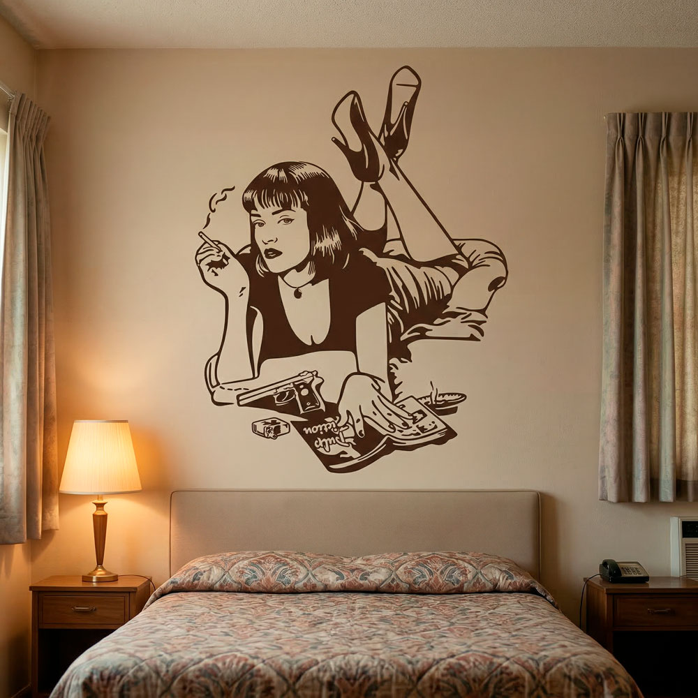 Wall Stickers: Mia Wallace