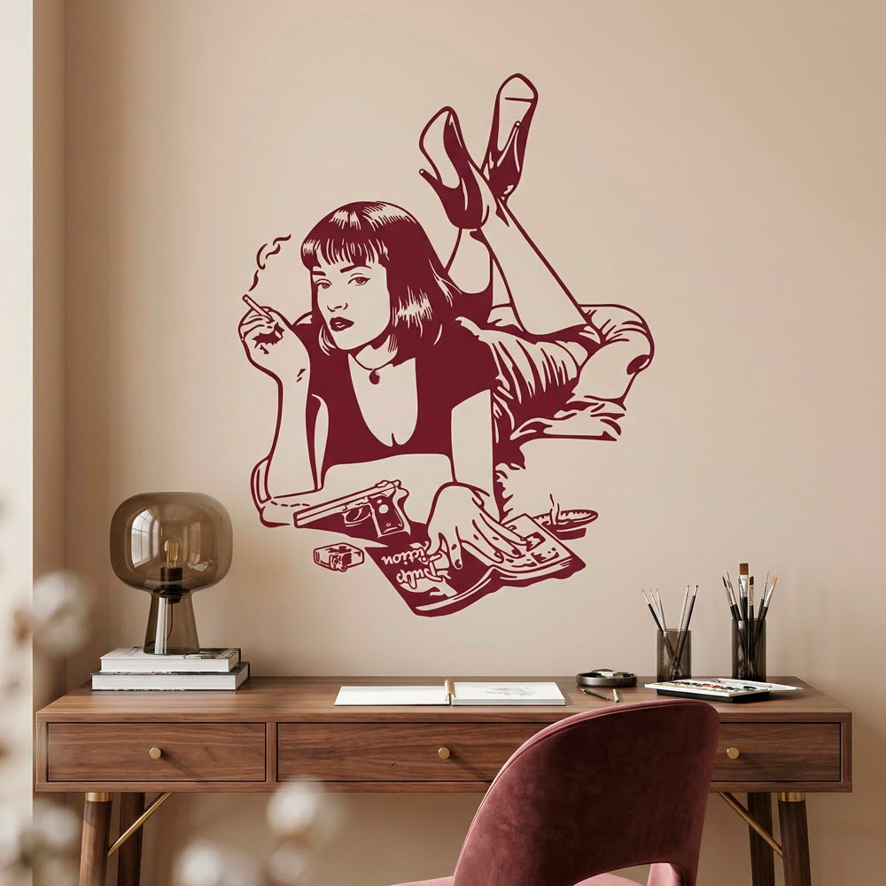 Wall Stickers: Mia Wallace