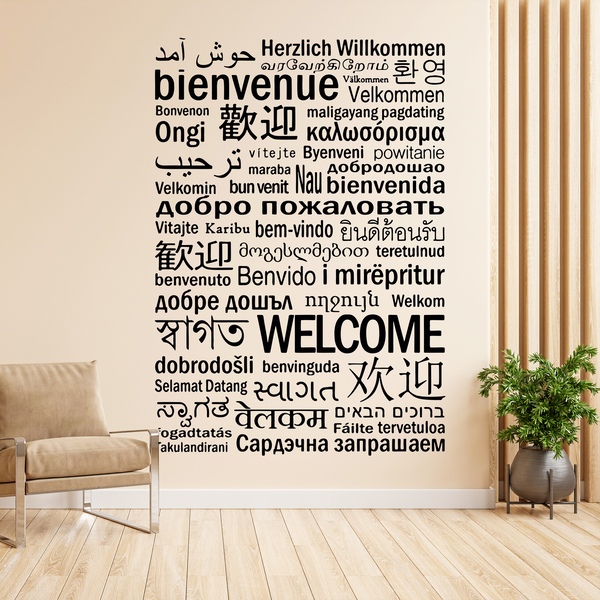 Wall Stickers: Welcome to Languages II