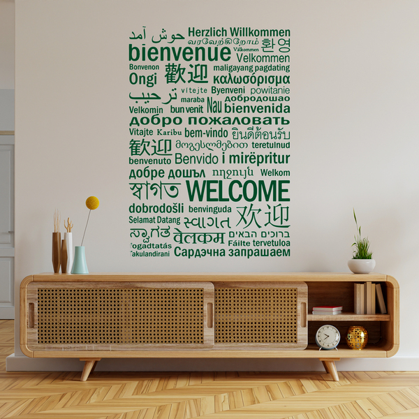 Wall Stickers: Welcome to Languages II