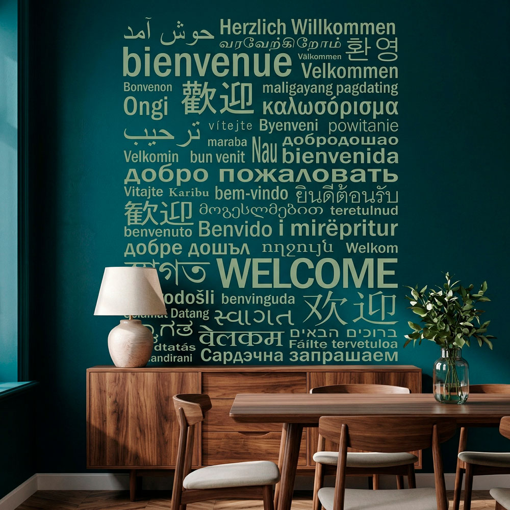 Wall Stickers: Welcome to Languages II