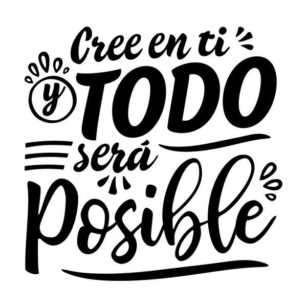Wall Stickers: Believe in yourself 