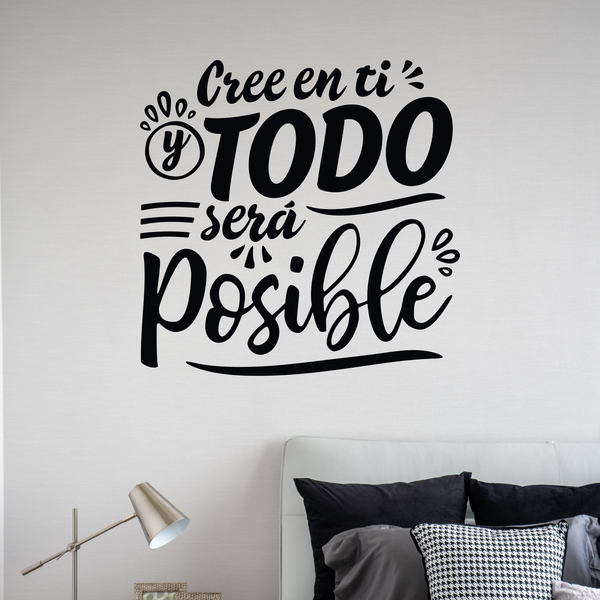 Wall Stickers: Believe in yourself 