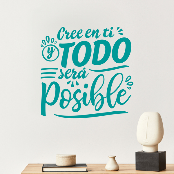 Wall Stickers: Believe in yourself 