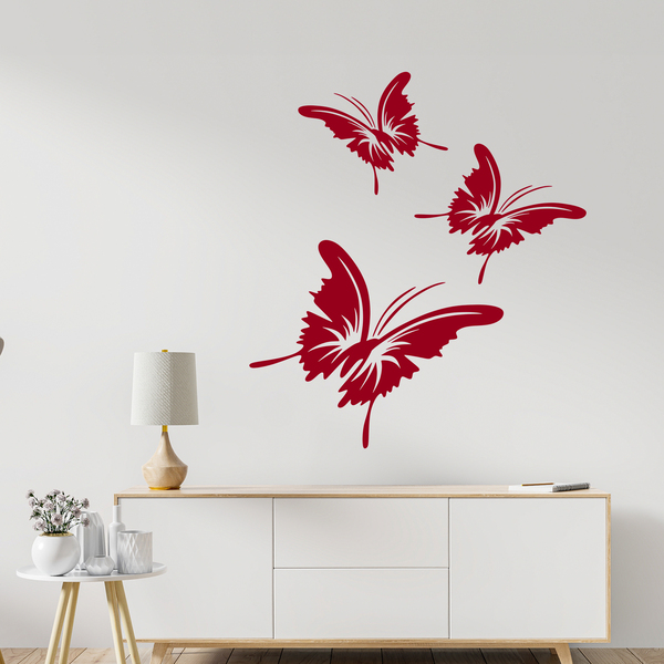 Wall Stickers: 3 Beautiful Moths