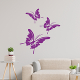 Wall Stickers: 3 Beautiful Moths 2